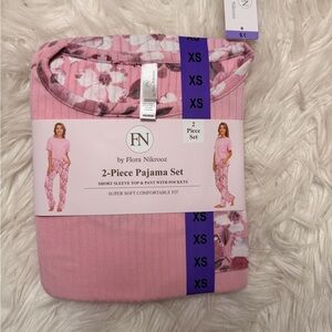 Flora Nikrooz Pink Floral Pajama Set
